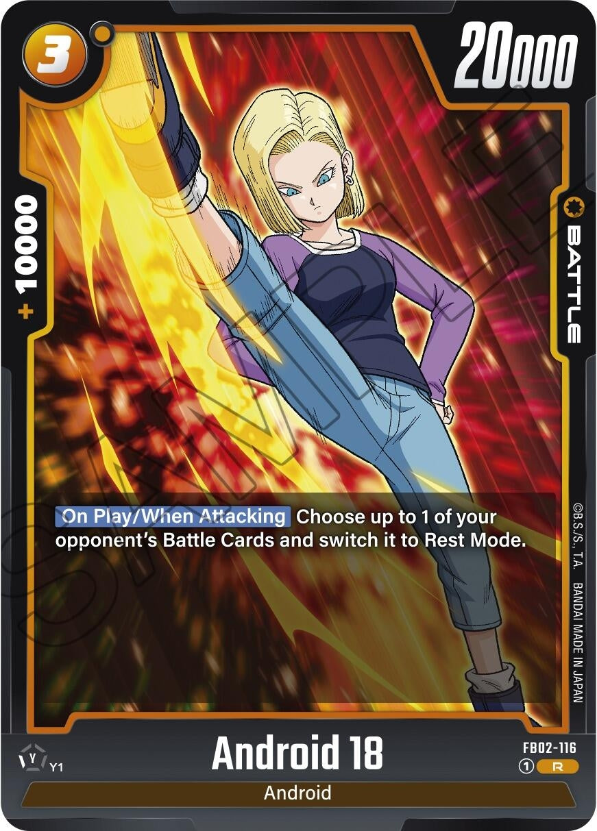 Image for Android 18 - FB02-116 - Dragon Ball Super: Fusion World