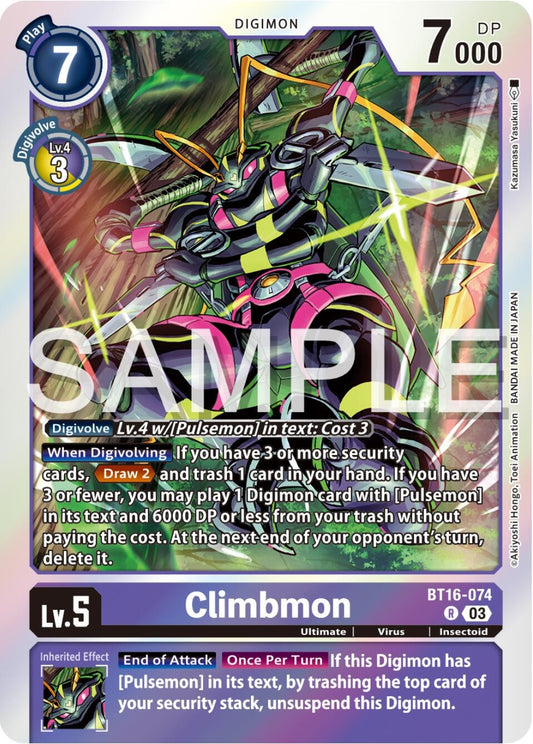 Image for Climbmon - Digimon Card Game