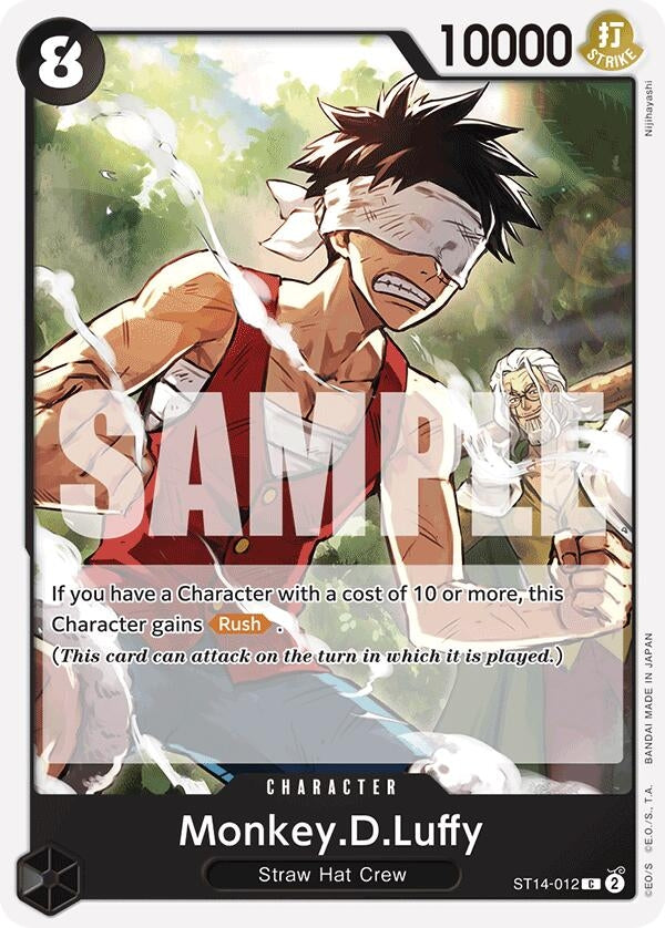 Image for Monkey.D.Luffy (012) - One Piece Card Game