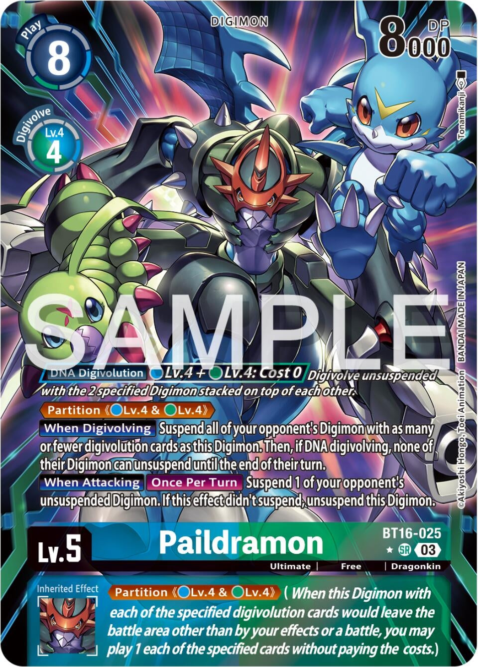 Image for Paildramon (Alternate Art) - Digimon Card Game