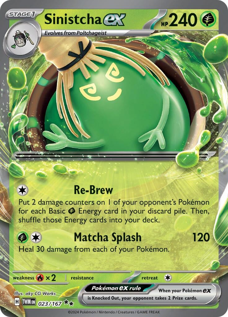 Image for Sinistcha ex - Pokemon
