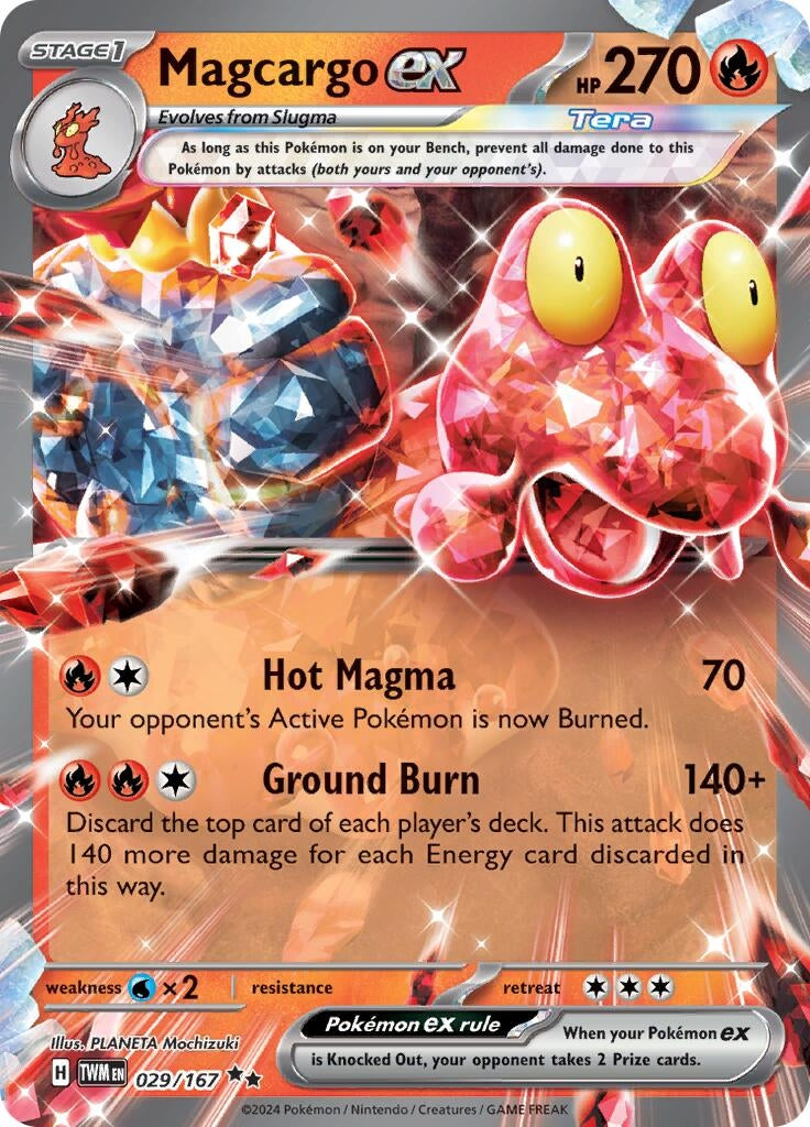 Image for Magcargo ex - Pokemon