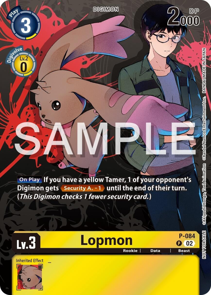 Image for Lopmon - P-084 (Official Tournament Pack Vol.13) - Digimon Card Game
