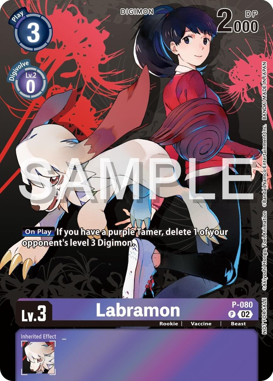 Image for Labramon - P-080 (Official Tournament Pack Vol.13) - Digimon Card Game