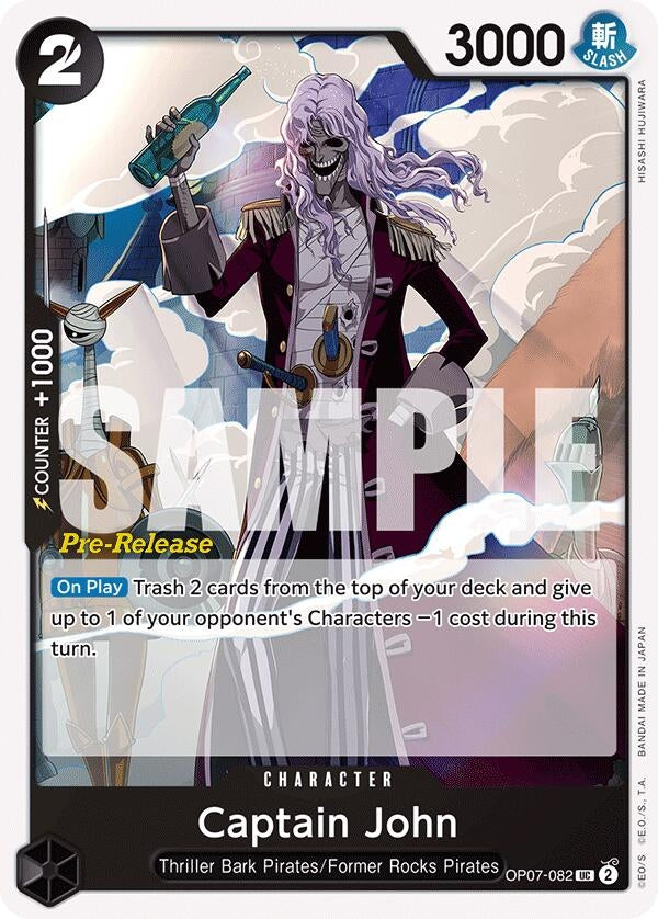 Image for Captain John - One Piece Card Game