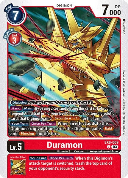 Image for Duramon - Digimon Card Game