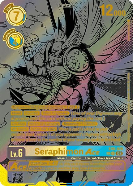 Image for Seraphimon ACE (Textured) - Digimon Card Game