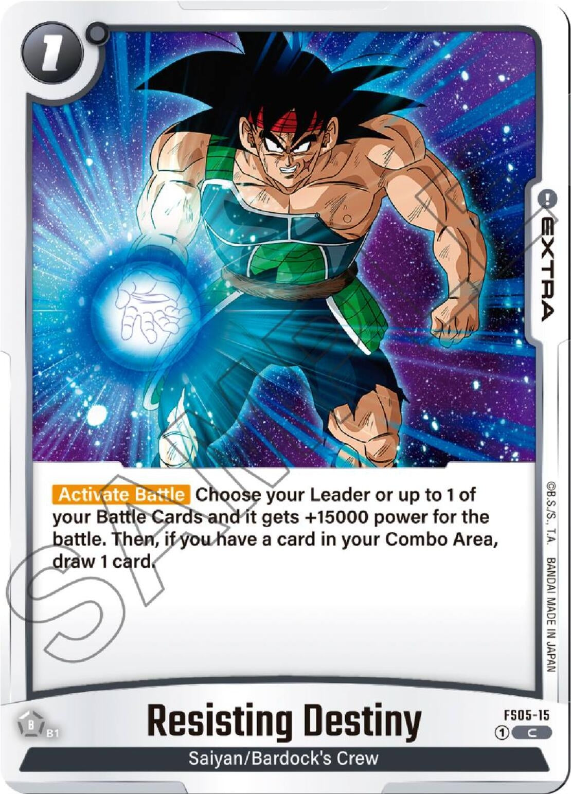 Image for Resisting Destiny - Dragon Ball Super: Fusion World