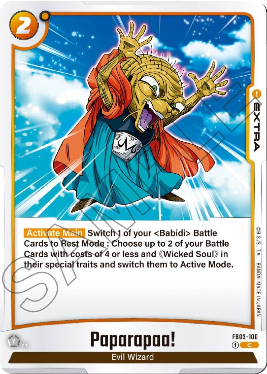 Image for Paparapaa! - Dragon Ball Super: Fusion World