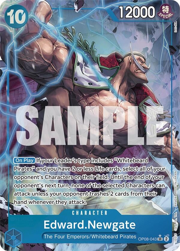 Image for Edward.Newgate (Parallel) - One Piece Card Game