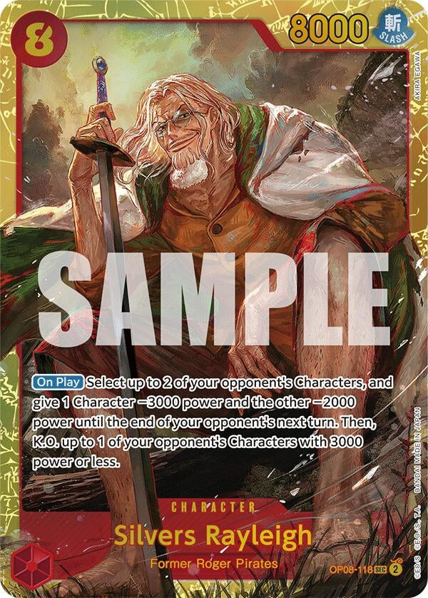 Image for Silvers Rayleigh - One Piece Card Game