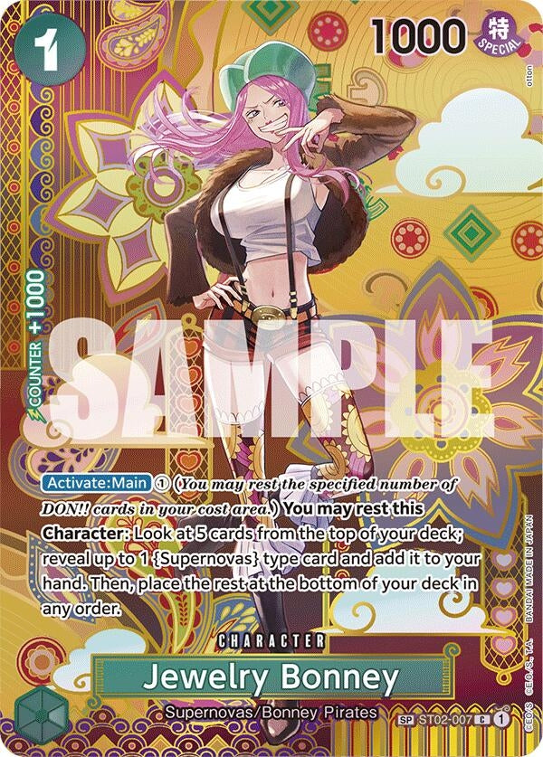 Image for Jewelry Bonney (SP) - One Piece Card Game
