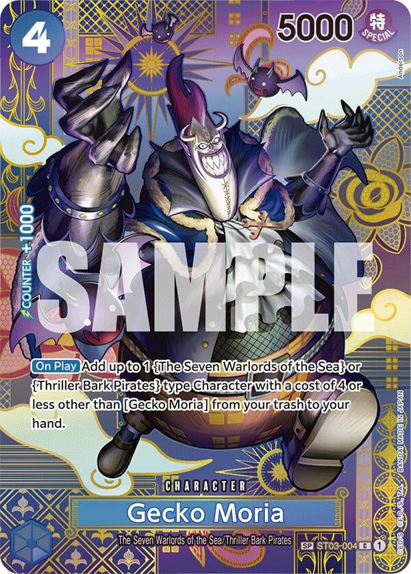 Image for Gecko Moria (SP) - One Piece Card Game