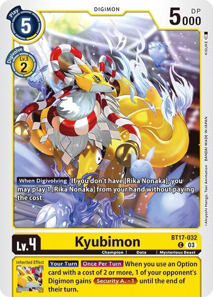 Image for Kyubimon - Digimon Card Game