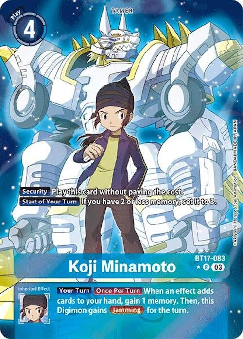 Image for Koji Minamoto (Alternate Art) - Digimon Card Game