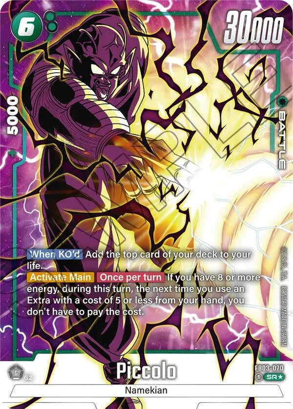 Image for Piccolo - FB03-070 (Alternate Art) - Dragon Ball Super: Fusion World