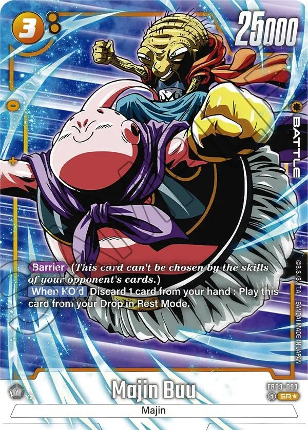Image for Majin Buu - FB03-093 (Alternate Art) - Dragon Ball Super: Fusion World