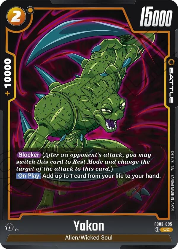 Image for Yakon - Dragon Ball Super: Fusion World