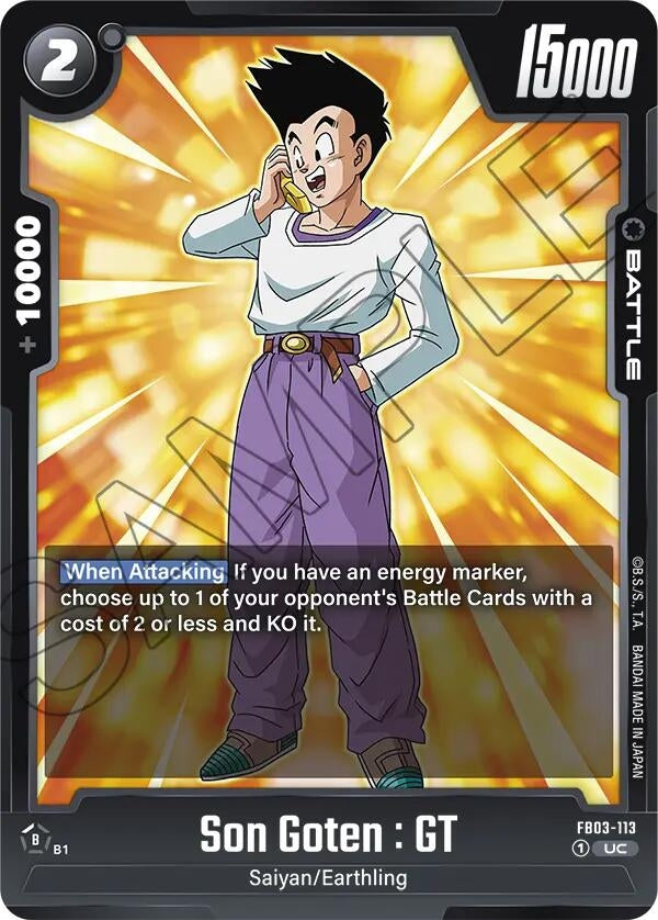 Image for Son Goten : GT - Dragon Ball Super: Fusion World