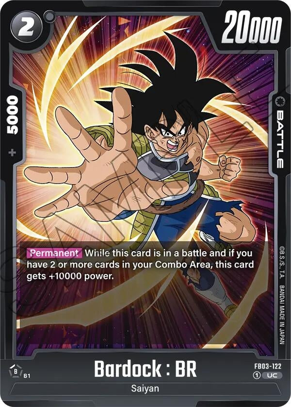 Image for Bardock : BR - Dragon Ball Super: Fusion World