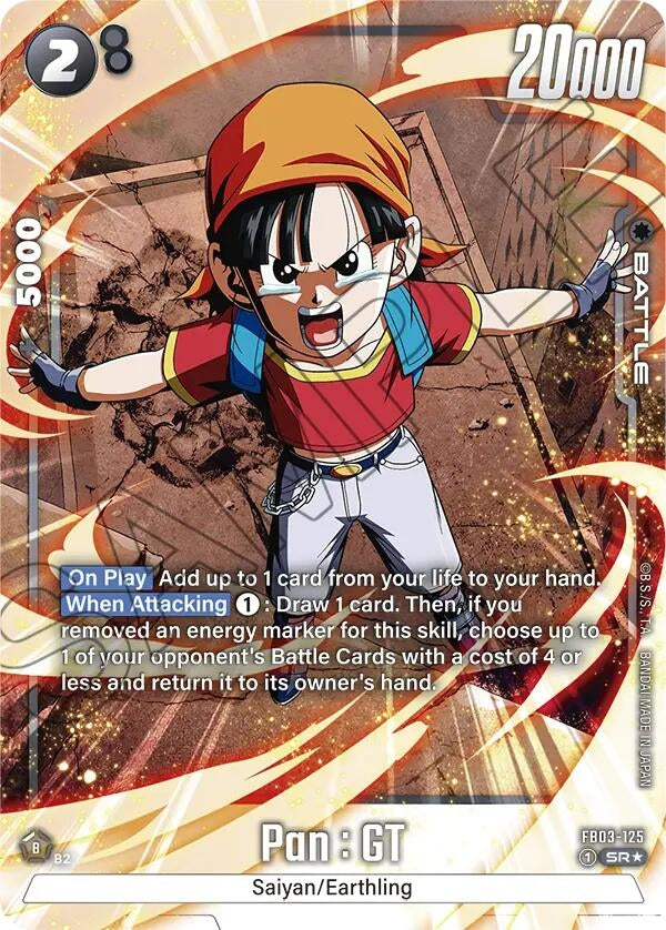 Image for Pan : GT - FB03-125 (Alternate Art) - Dragon Ball Super: Fusion World