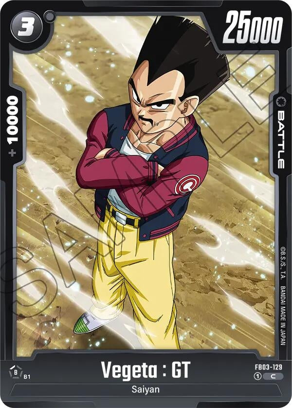 Image for Vegeta : GT - Dragon Ball Super: Fusion World
