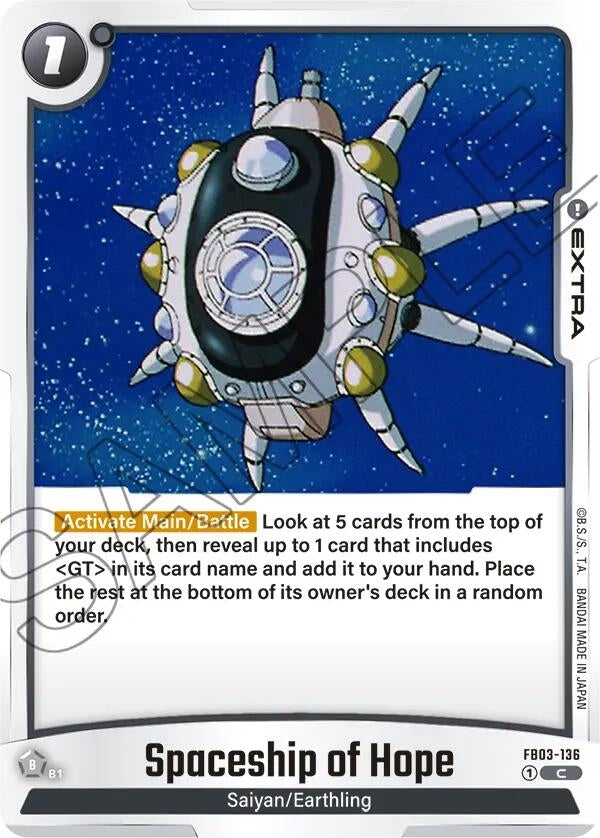 Image for Spaceship of Hope - Dragon Ball Super: Fusion World