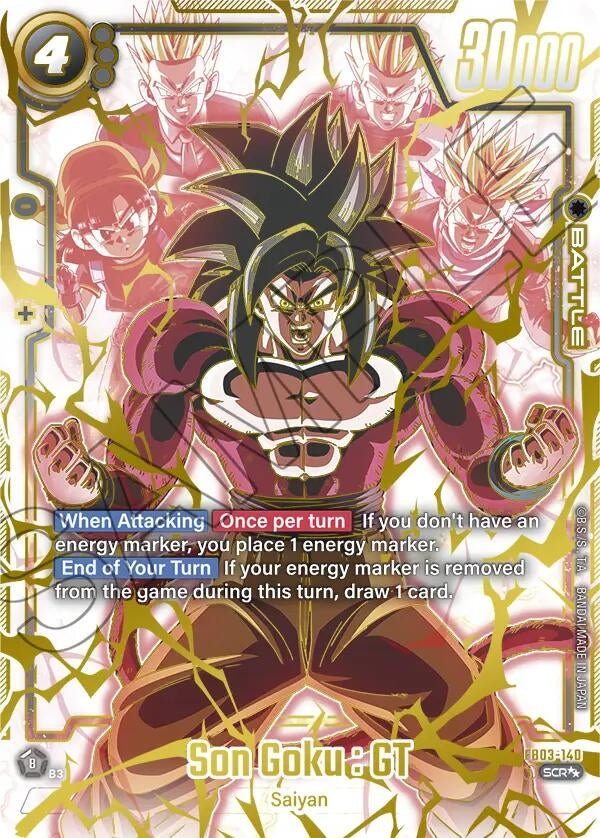 Image for Son Goku : GT - FB03-140 (Super Alternate Art) - Dragon Ball Super: Fusion World