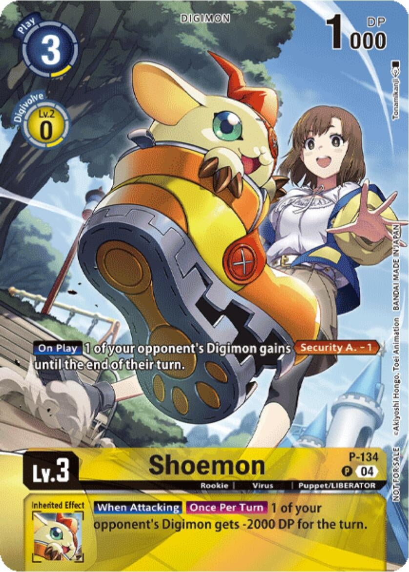 Image for Shoemon (Digimon Liberator Promotion) (Textured) - Digimon Card Game