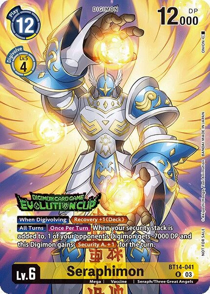 Image for Seraphimon (2024 Evolution Cup) - Digimon Card Game