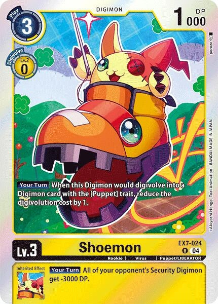 Image for Shoemon - Digimon Card Game