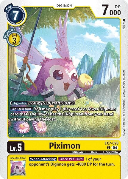 Image for Piximon - Digimon Card Game
