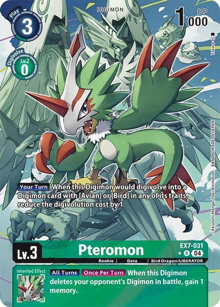 Image for Pteromon (Alternate Art) - Digimon Card Game