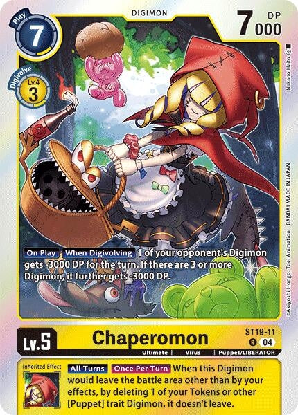 Image for Chaperomon - Digimon Card Game