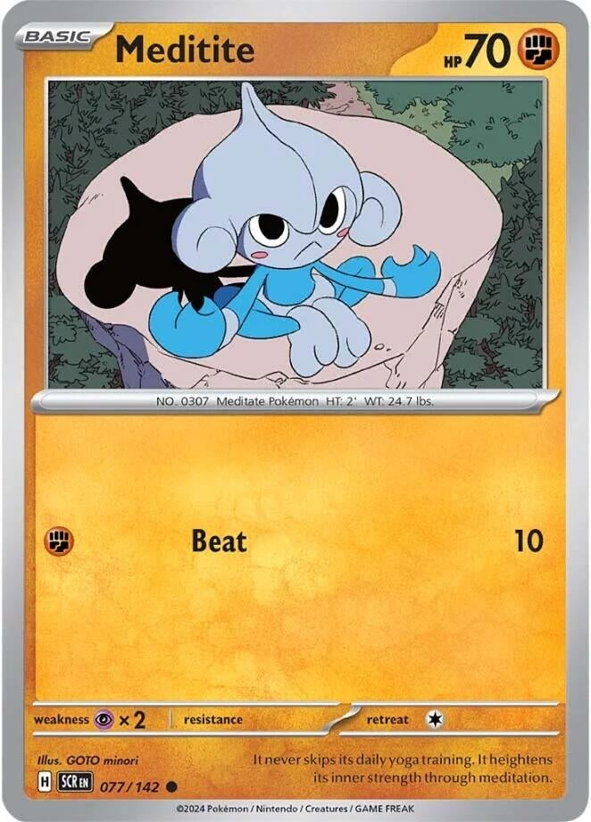 Image for Meditite - Pokemon