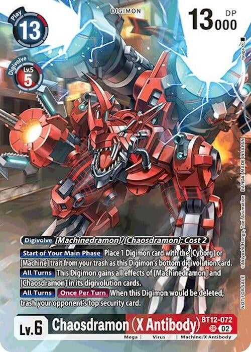 Image for Chaosdramon (X Antibody) (Event Pack 7) - Digimon Card Game