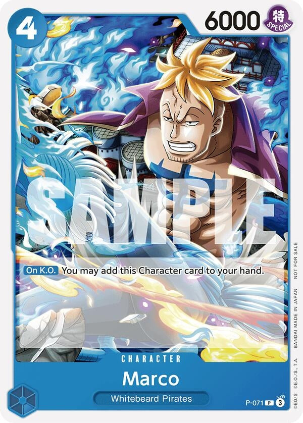Image for Marco (Two Legends Pre-Release) - One Piece Card Game