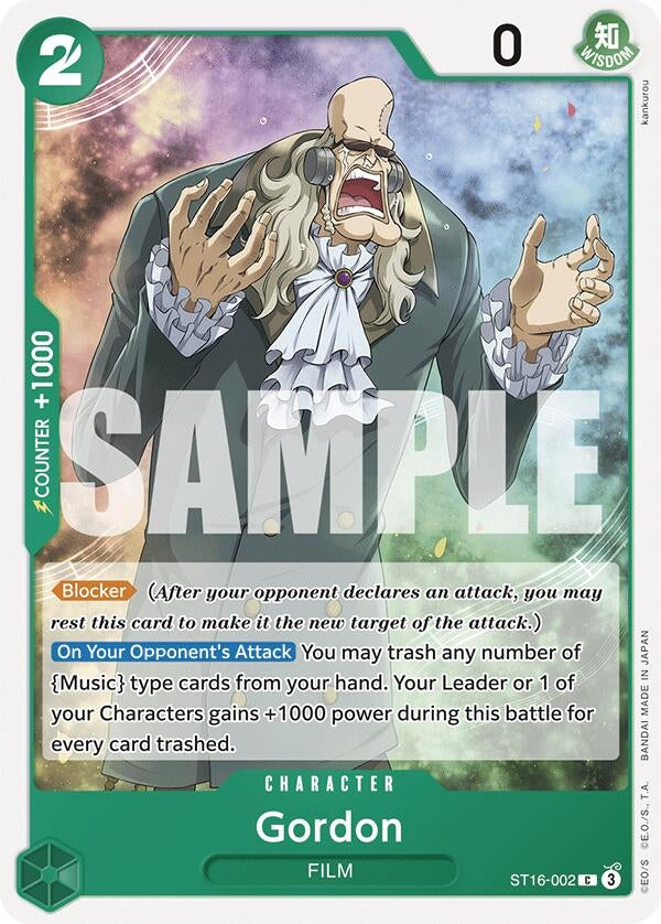 Image for Gordon - One Piece Card Game