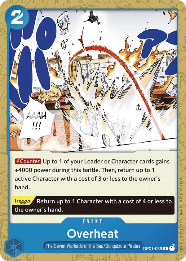 Image for Overheat - One Piece Card Game
