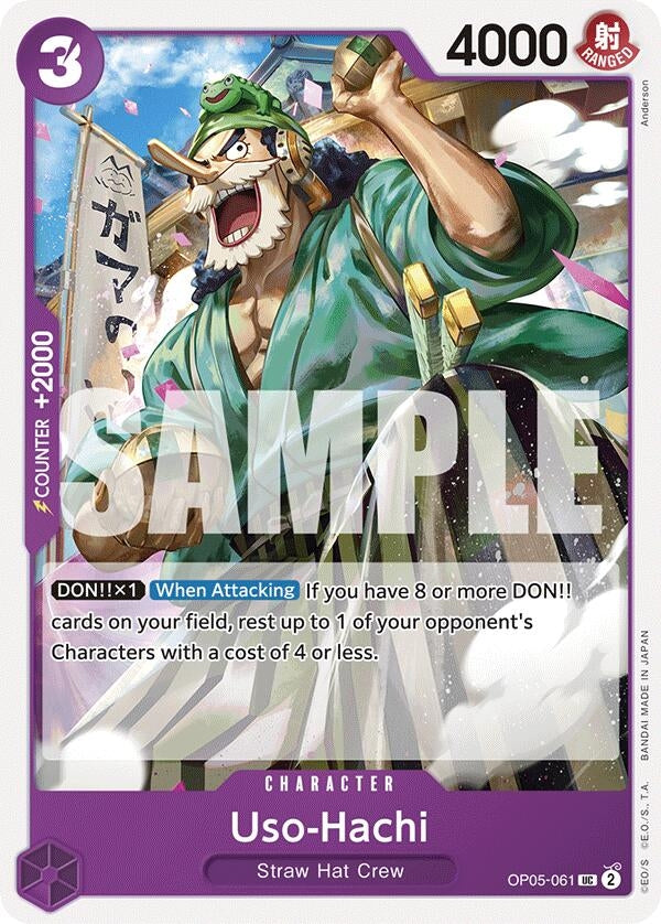 Image for Uso-Hachi (OP05-061) - One Piece Card Game