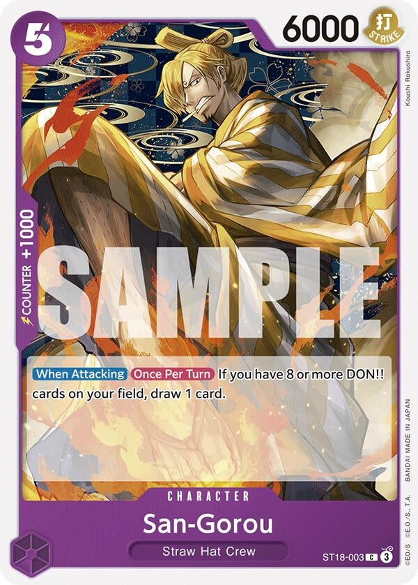 Image for San-Gorou - One Piece Card Game