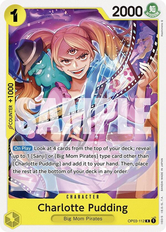 Image for Charlotte Pudding (OP03-112) - One Piece Card Game