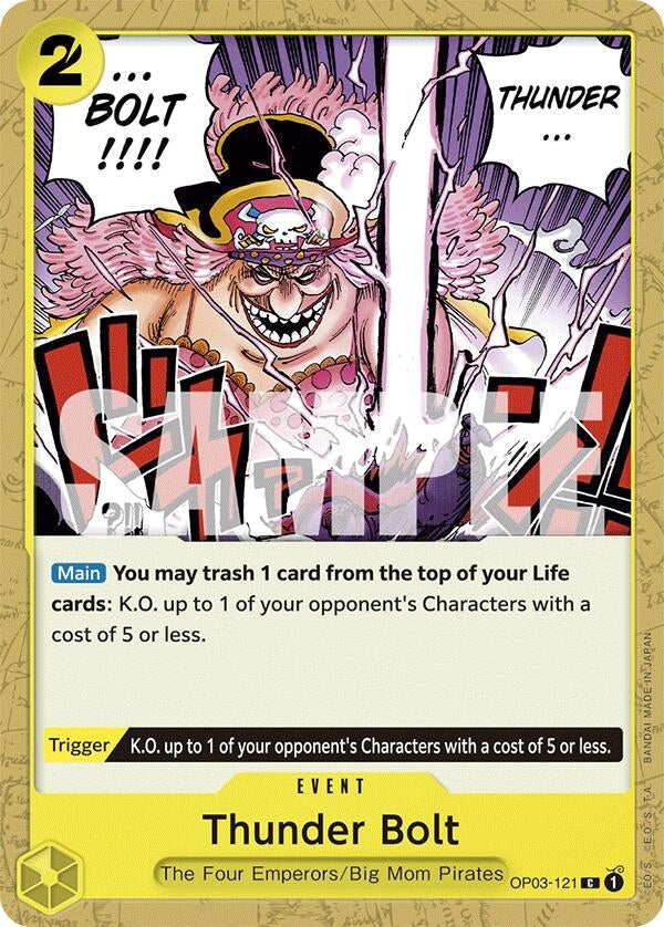 Image for Thunder Bolt - One Piece Card Game