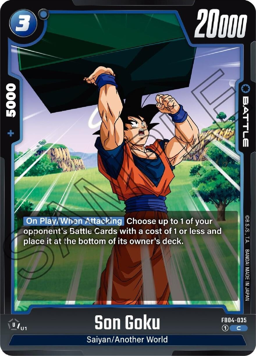 Image for Son Goku - FB04-035 - Dragon Ball Super: Fusion World