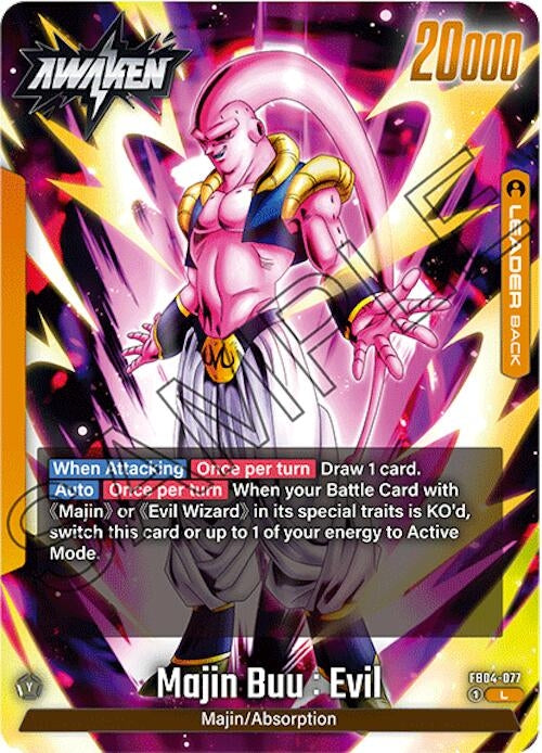 Image for Majin Buu : Evil - FB04-077 - Dragon Ball Super: Fusion World