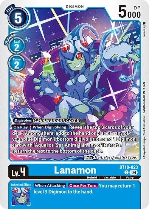 Image for Lanamon - Digimon Card Game