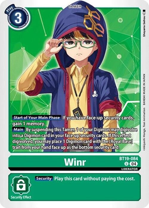 Image for Winr - Digimon Card Game