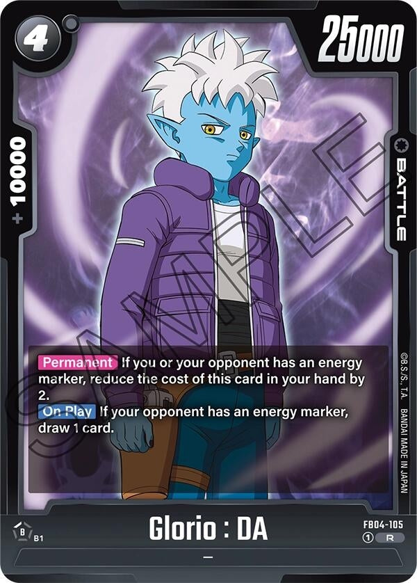 Image for Glorio : DA - Dragon Ball Super: Fusion World