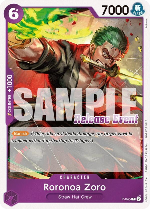 Image for Roronoa Zoro (ST15 - ST20 Release Event Winner Pack) - One Piece Card Game