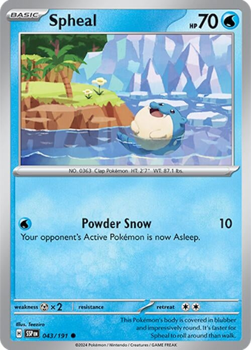 Image for Spheal - Pokemon